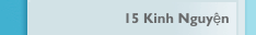 15 Kinh Nguyện